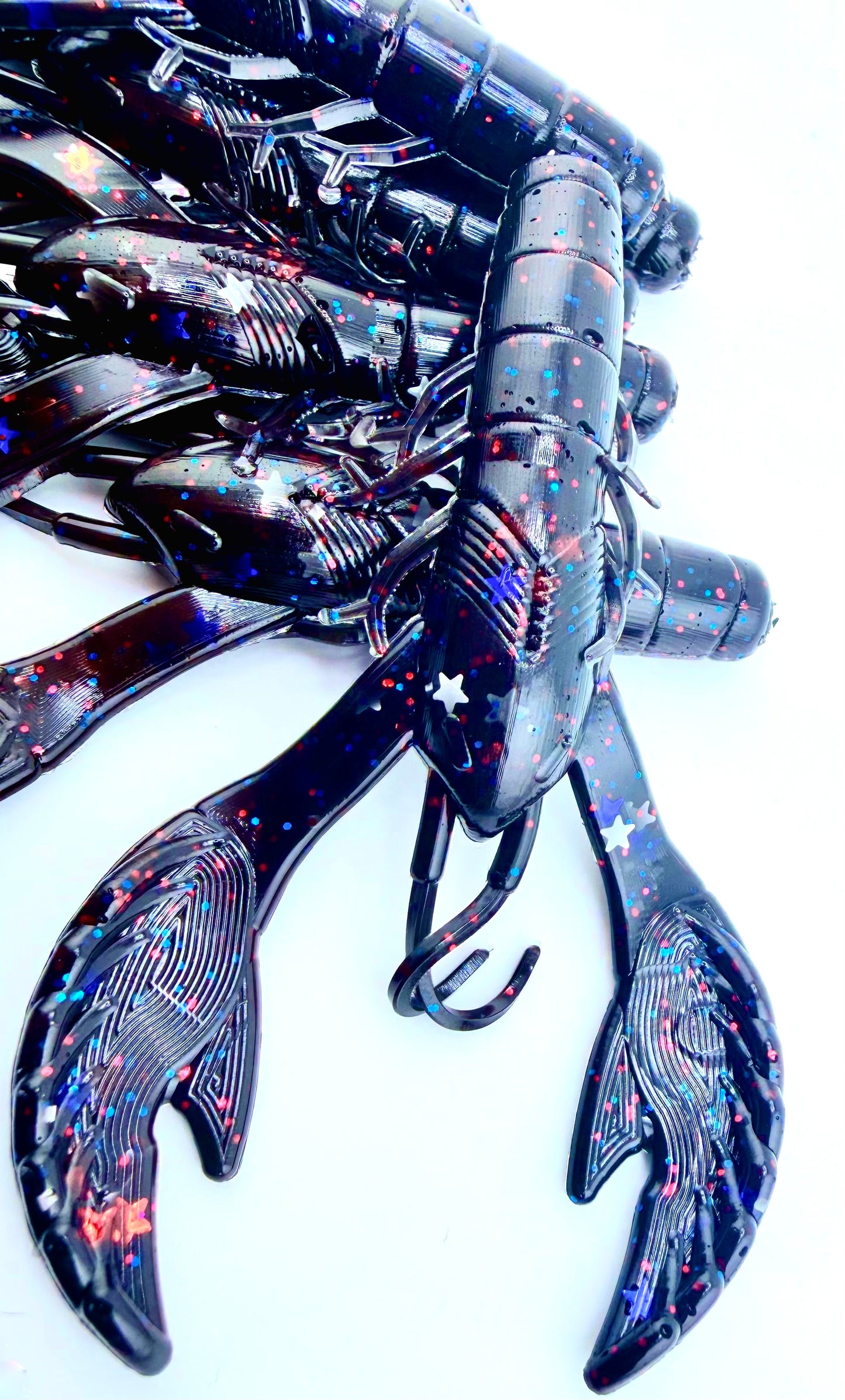 ECTO CRAW 034 : BLACK PATRIOT - RED WHITE N BLUE