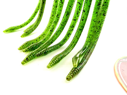 SHAKY HEAD WORM 070 : SWAMP JUICE - GREEN