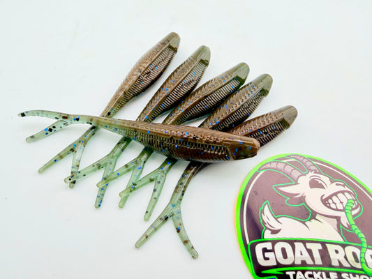 TRACER SHAD 040 : BLUE CRAW - BLUE