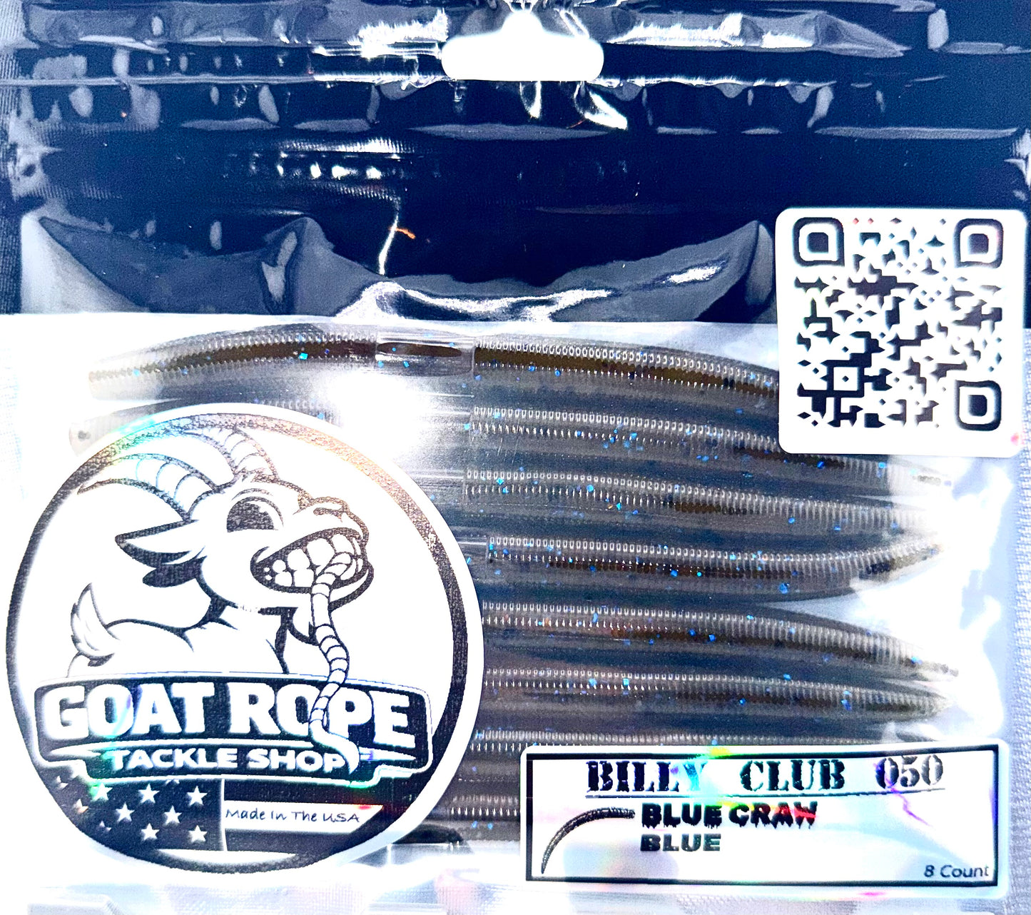 BILLY CLUB 050 : BLUE CRAW - BLUE