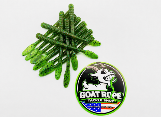 MC WORM 040 : SWAMP JUICE - GREEN