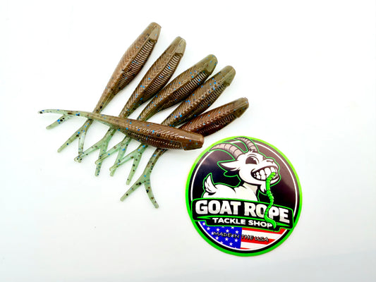 TRACER SHAD 040 : BLUE CRAW - BLUE