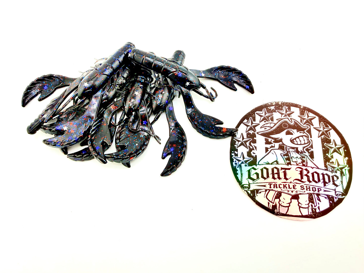 ECTO CRAW 034 : BLACK PATRIOT - RED WHITE N BLUE