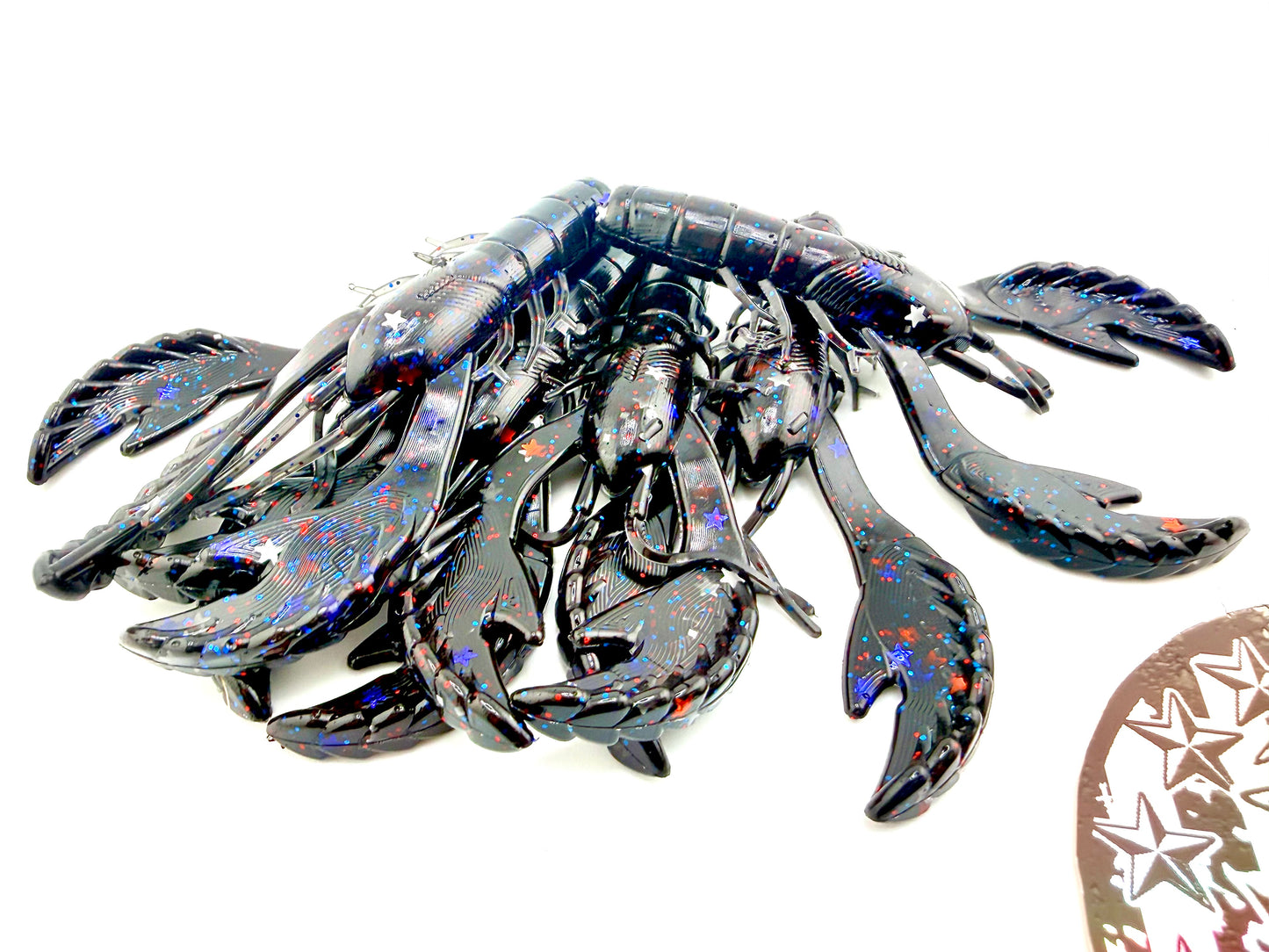 ECTO CRAW 034 : BLACK PATRIOT - RED WHITE N BLUE
