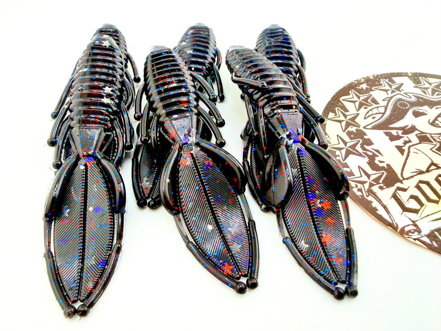 LIL STINGER 033 : BLACK PATRIOT - RED WHITE N BLUE