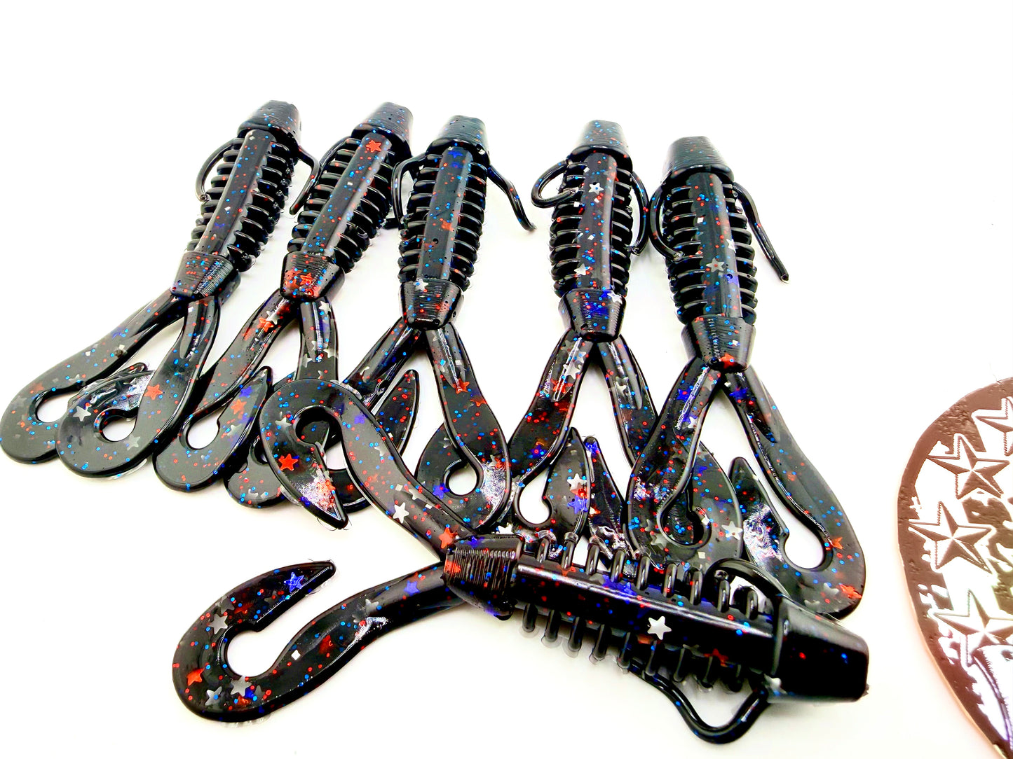 VEXUS CREATURE 034 : BLACK PATRIOT - RED WHITE N BLUE
